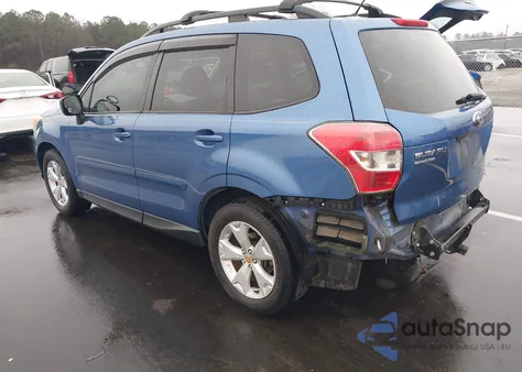 2015 Subaru Forester 2.5I Premium from USA, damaged, VIN JF2SJADC1FH511700